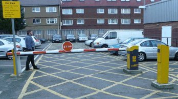 Car park entrance